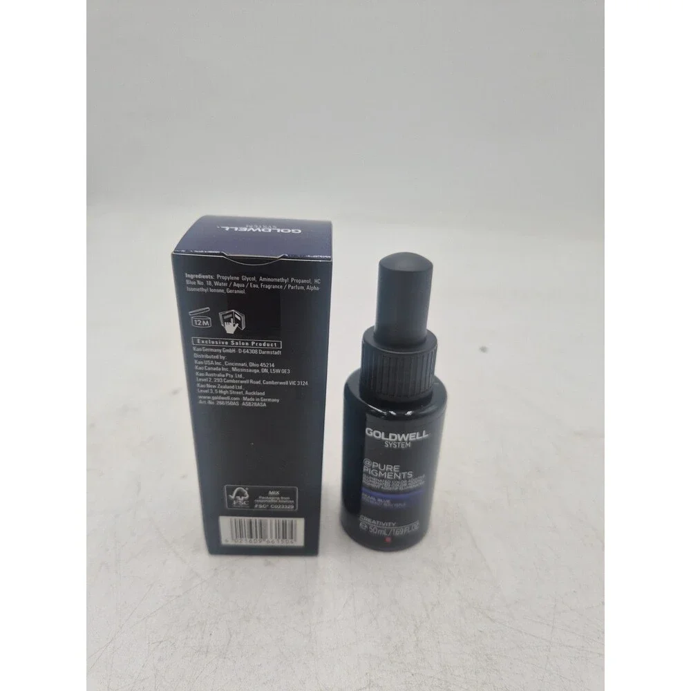 Goldwell @Pure Pigments Pearl Blue Elumenated Color Additive New
